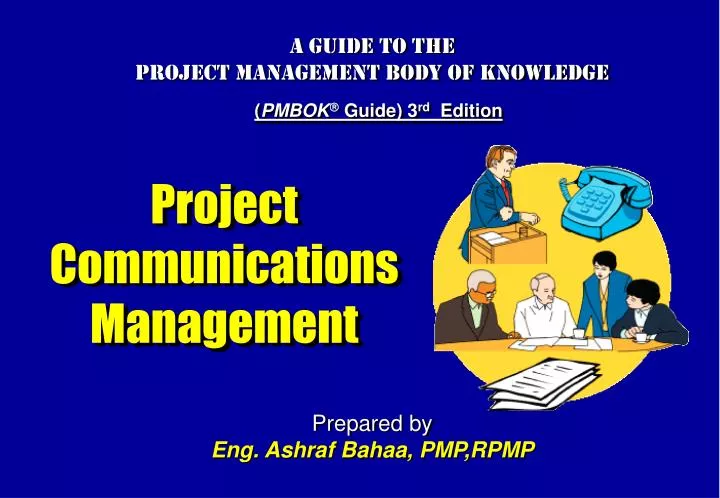 project communication management presentation