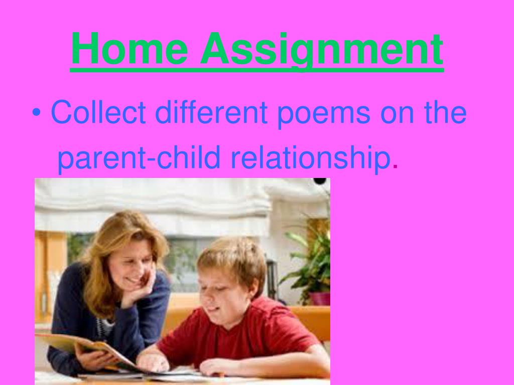 definition of home assignment