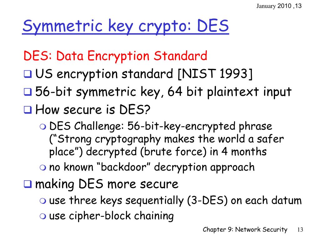 PPT - Chapter 7: Network security PowerPoint Presentation ...