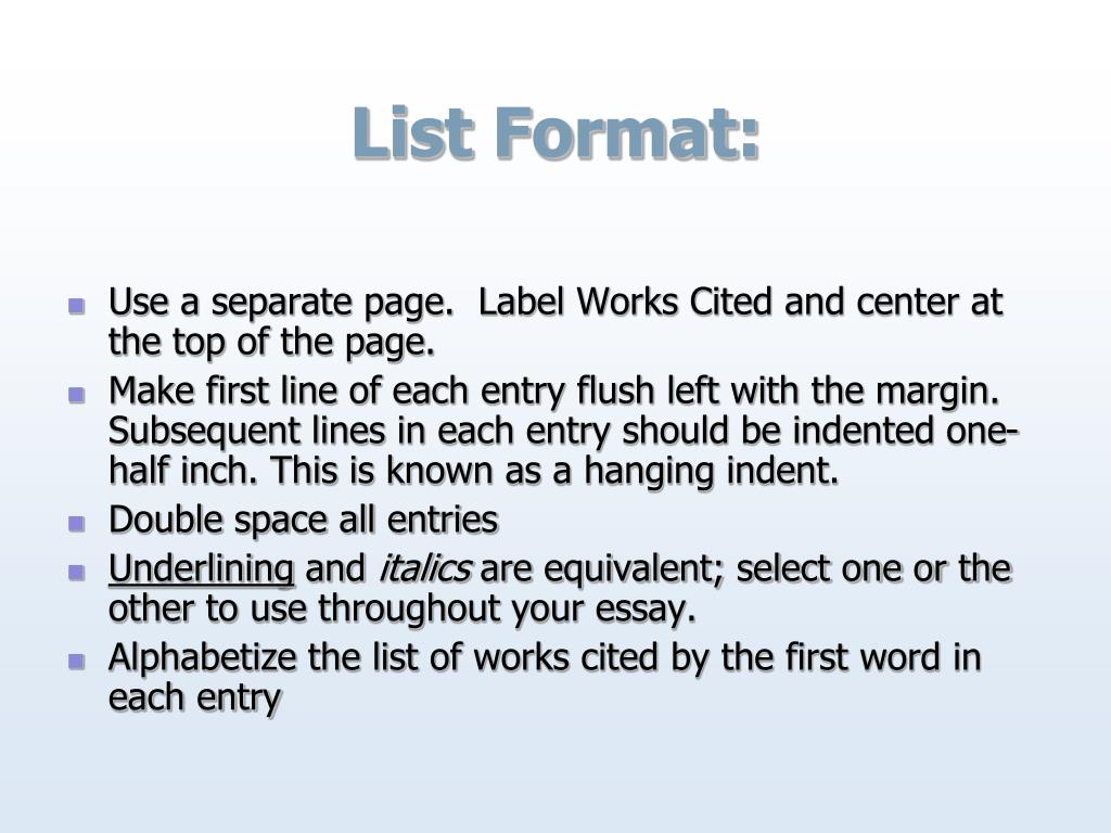 PPT - INTRODUCTION TO MLA GUIDELINES PowerPoint Presentation, free ...