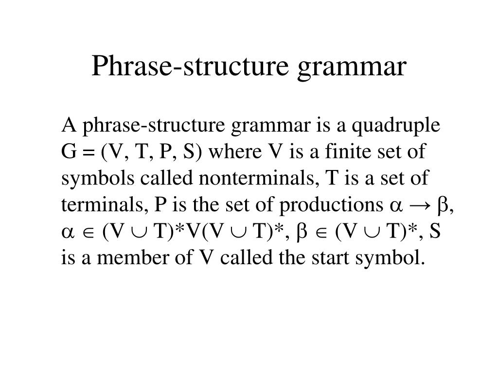 Grammatical structure. Structural Grammar. Grammatical structure of English.