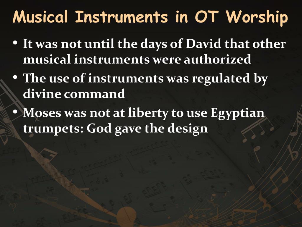 PPT Musical Instruments in Worship PowerPoint Presentation, free