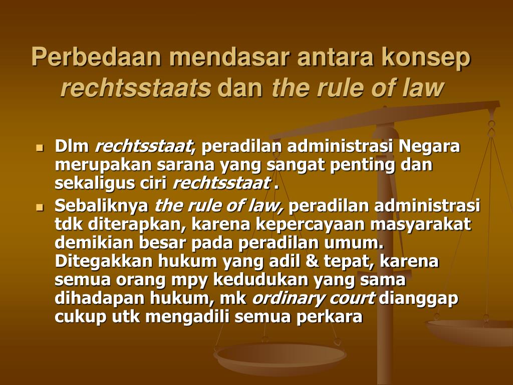 Perbedaan Rule Of Law Dengan Negara Hukum - Berbagai Perbedaan