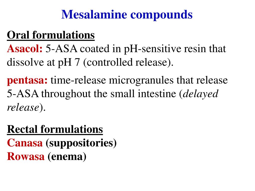 PPT Drugs used in inflammatory bowel disease and biological and