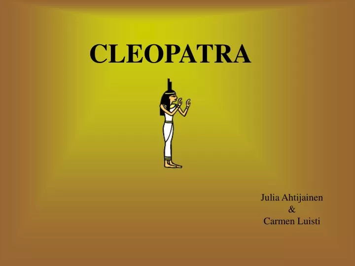 cleopatra n.
