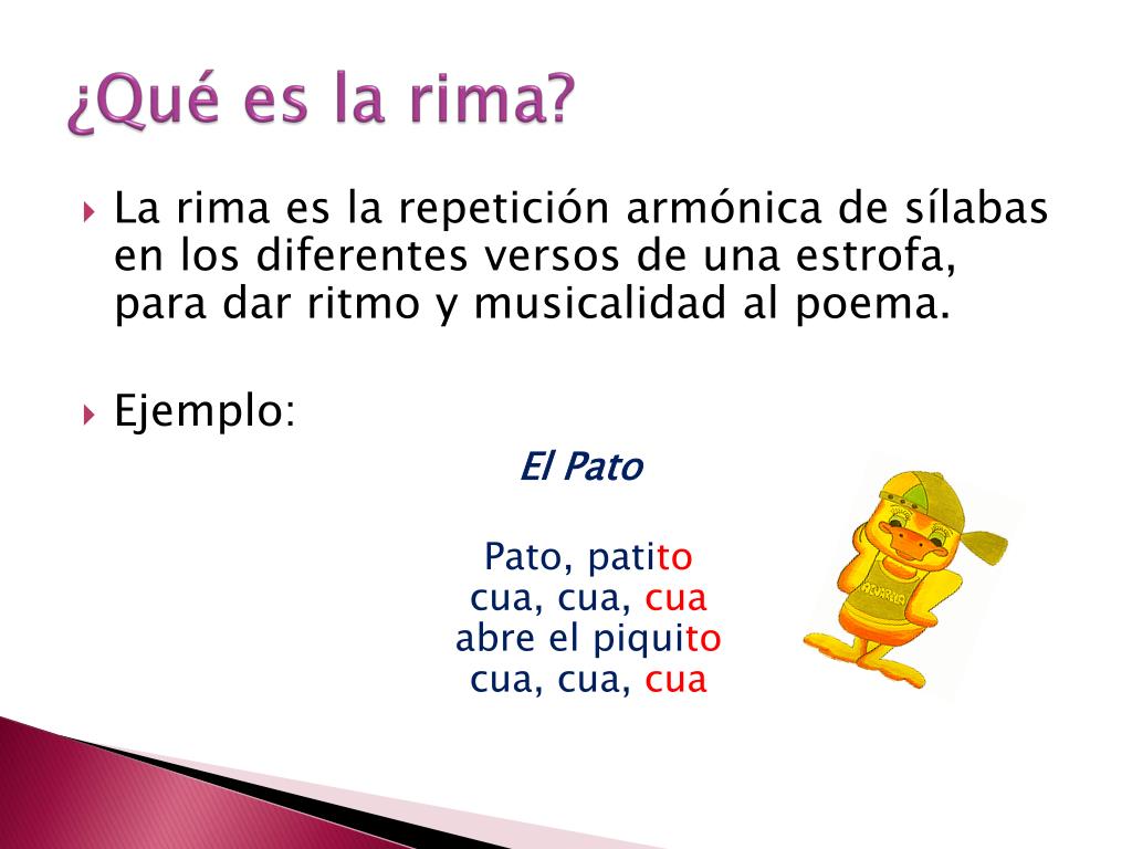 Ppt La Rima Powerpoint Presentation Free Download Id 5350179