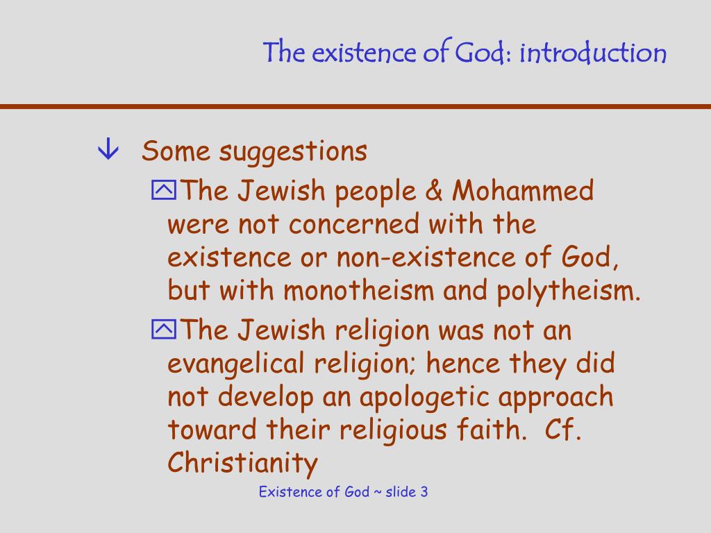Ppt The Existence Of God Introduction Powerpoint Presentation Free Download Id5351789 6818