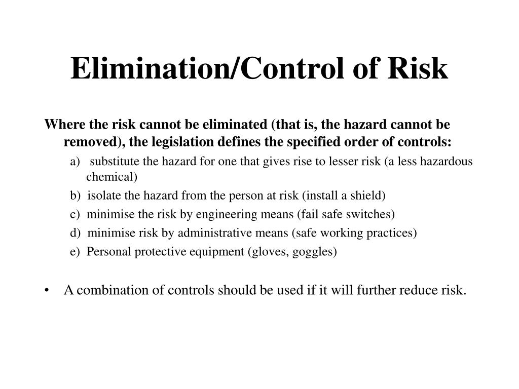 PPT - OHS Risk Management - Overview PowerPoint Presentation, free ...