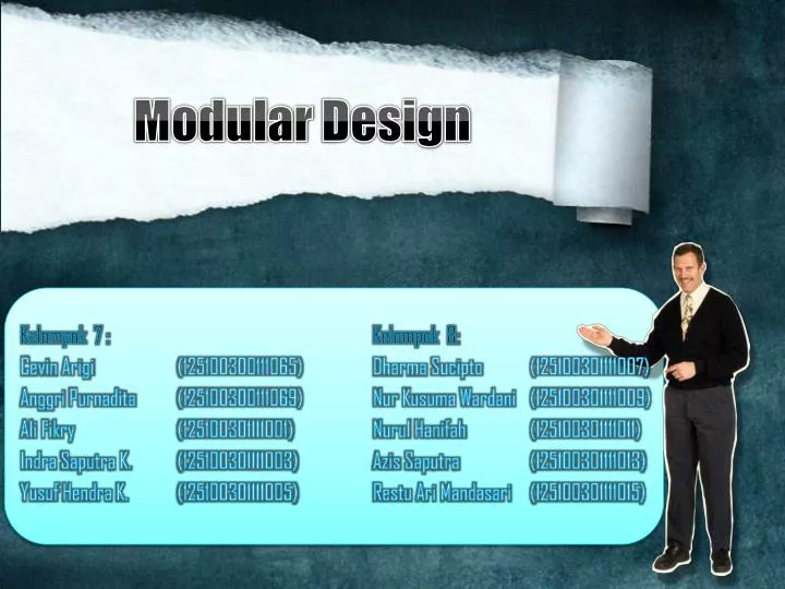 PPT - Modular Design PowerPoint Presentation, free download - ID:5353037