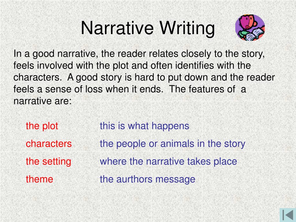 narrative writing ppt slideshare