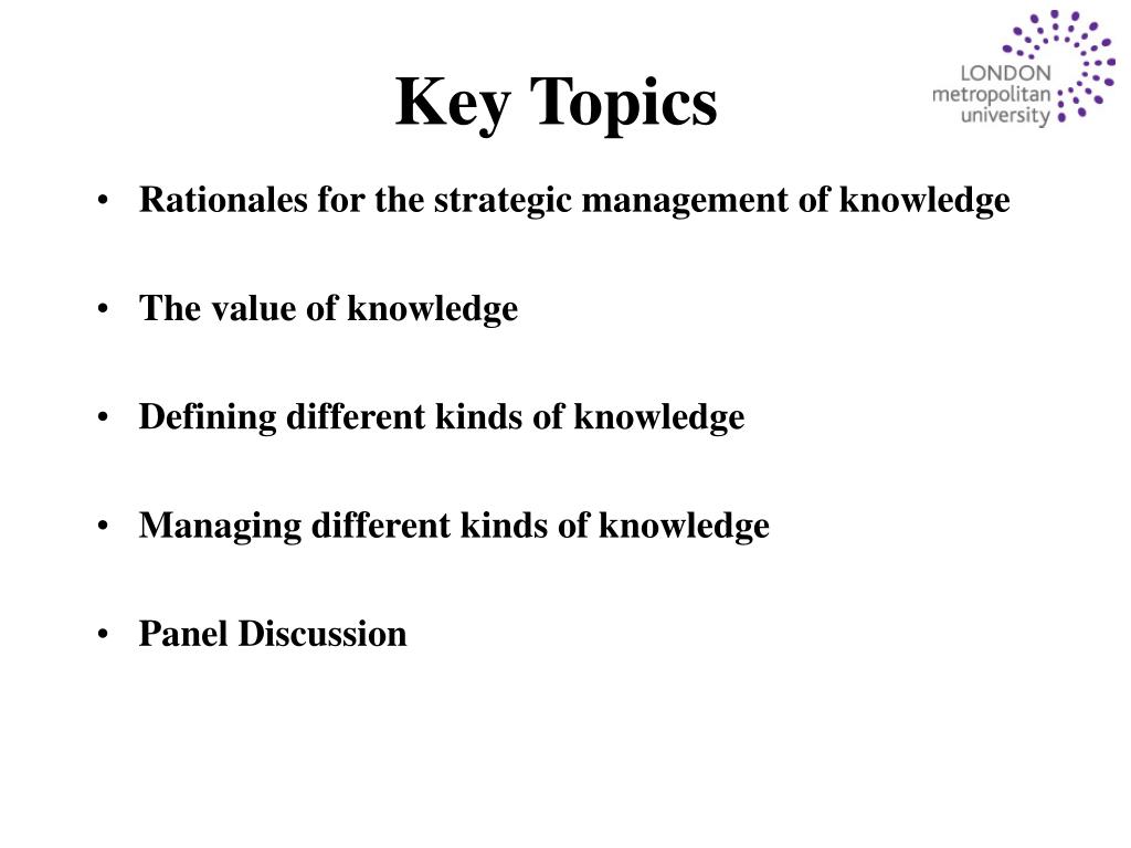 knowledge management thesis topics