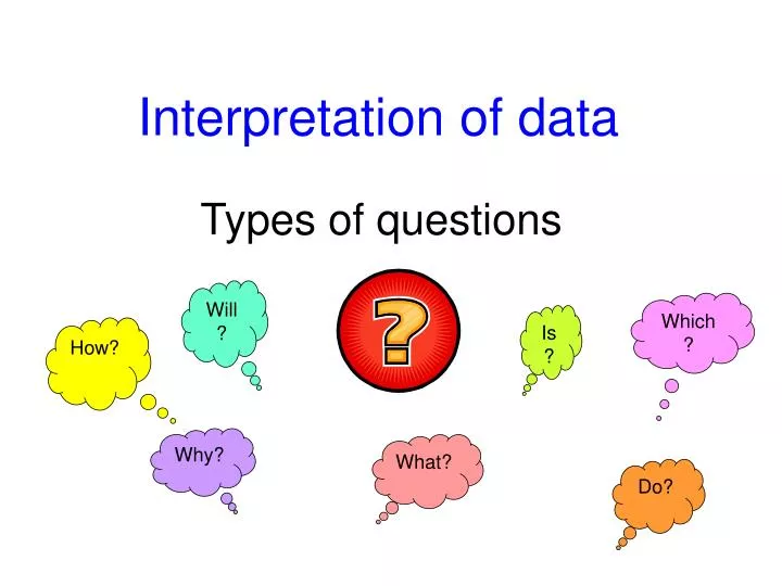 what is presentation and interpretation of data
