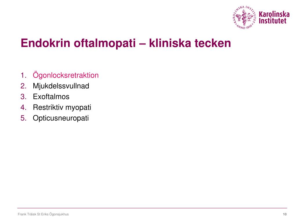 PPT - ENDOKRIN OFTALMOPATI PowerPoint Presentation, free download ...