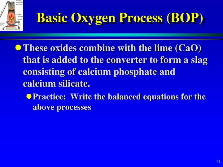 Capita O2 Process Basic Oxygen Process – Steel – AWQD