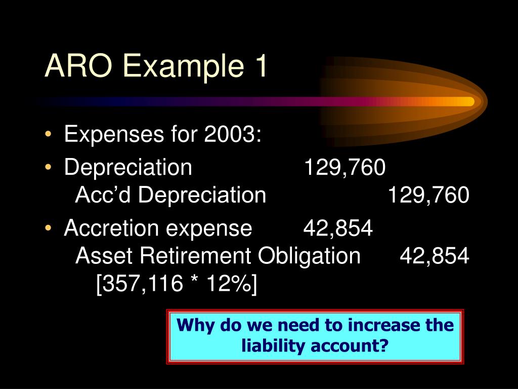 ppt asset retirement obligations powerpoint presentation free download id 5356023 construction company balance sheet format in excel trading account