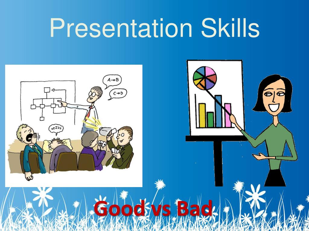bad and good presentation skills