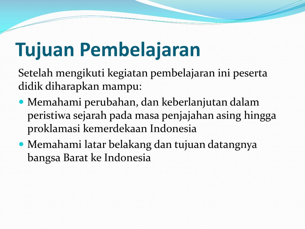 PPT KOLONIALISME BARAT DI INDONESIA PowerPoint 