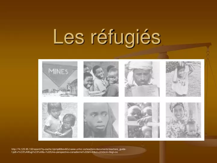 PPT   Les Réfugiés PowerPoint Presentation, Free Download   ID:2289407