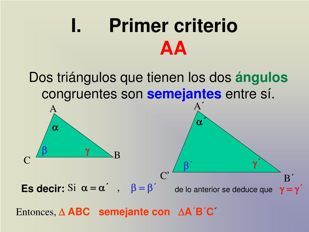 Ppt Semejanza De TriÁngulos Powerpoint Presentation Free Download