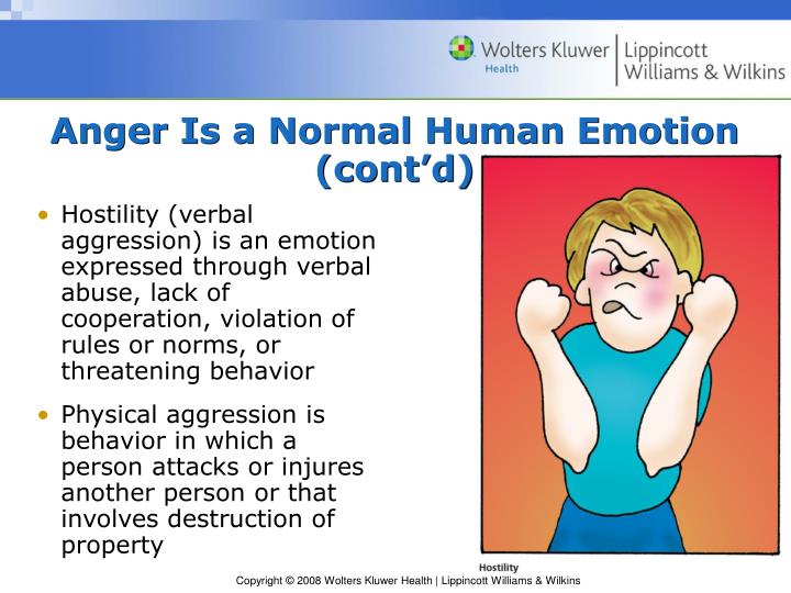 PPT - Chapter 10 Anger, Hostility, and Aggression PowerPoint ...