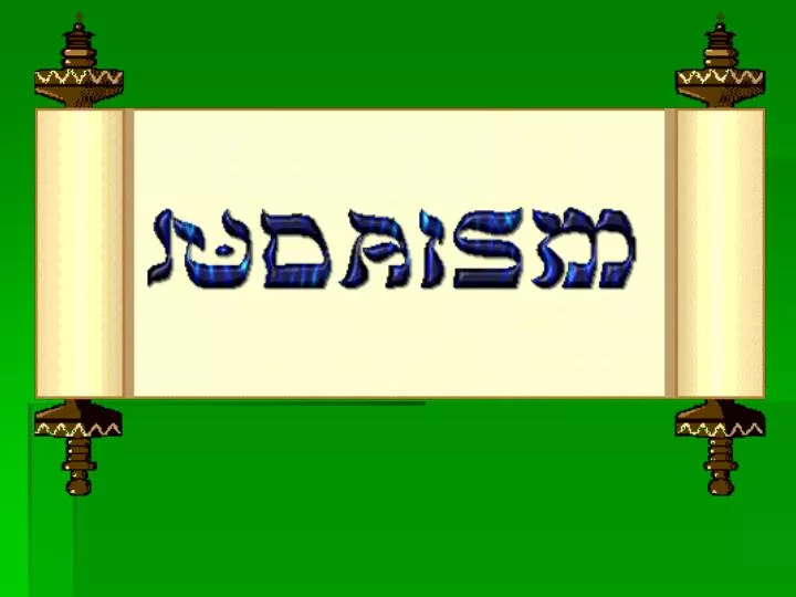 powerpoint presentation about judaism