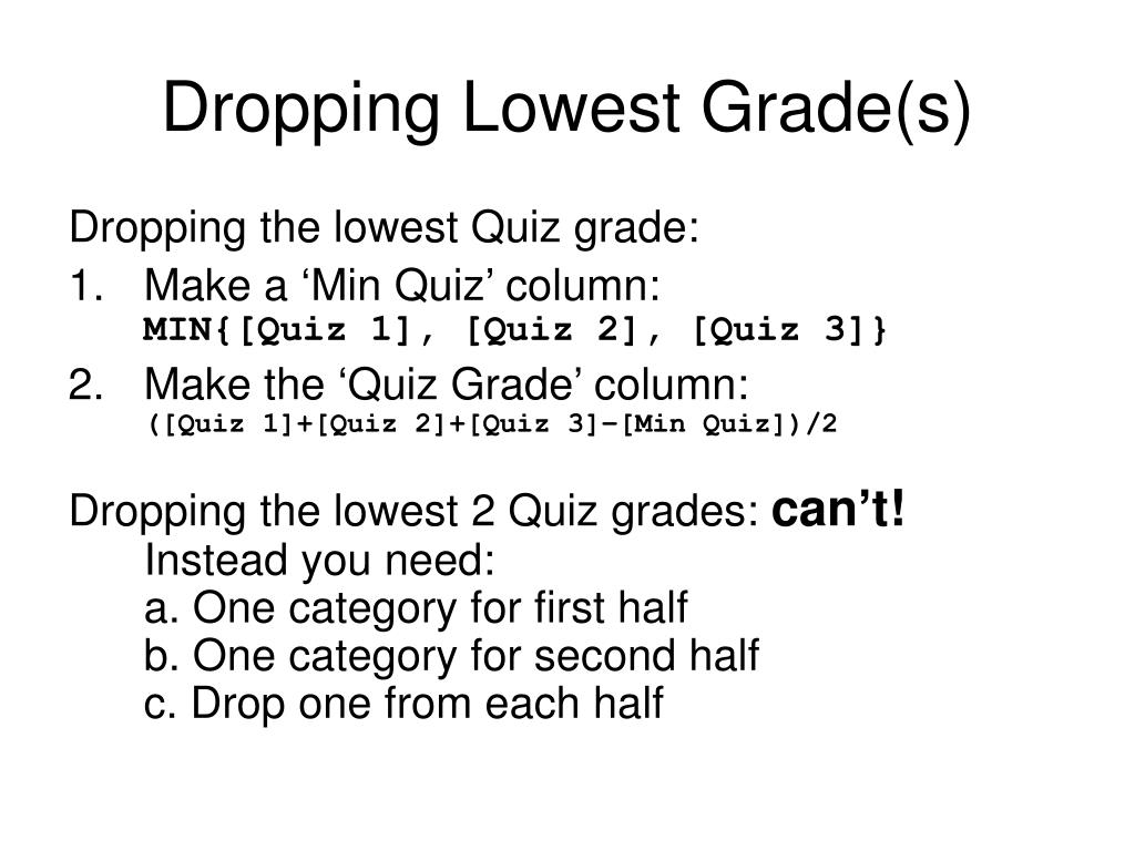 Ppt Creating An Informative And Predictive Grade Book Powerpoint