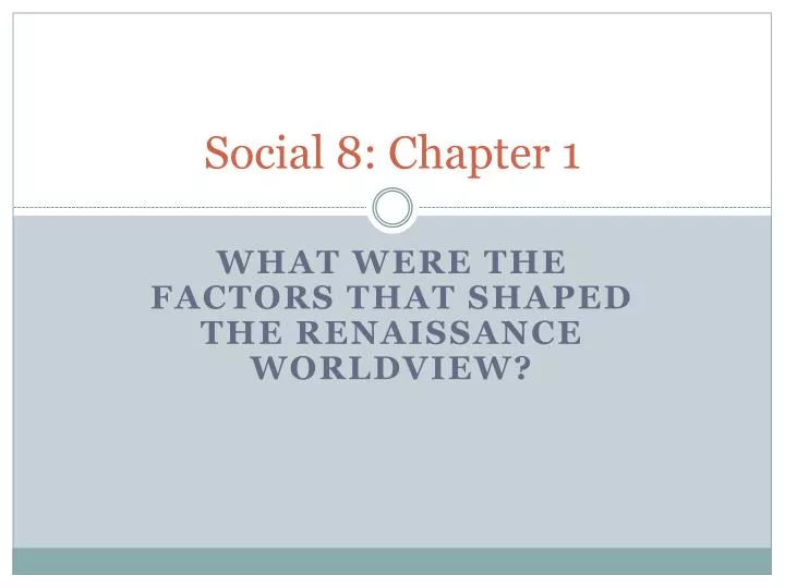 social 8 chapter 1 n.