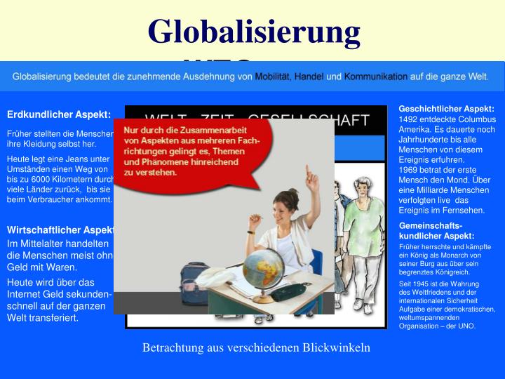 PPT - Globalisierung PowerPoint Presentation - ID:5364016