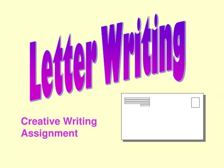 letter writing powerpoint presentation