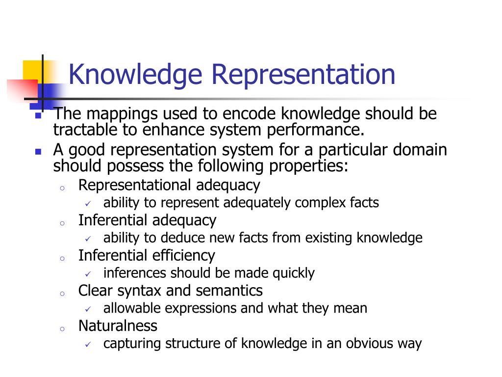 def of knowledge representation
