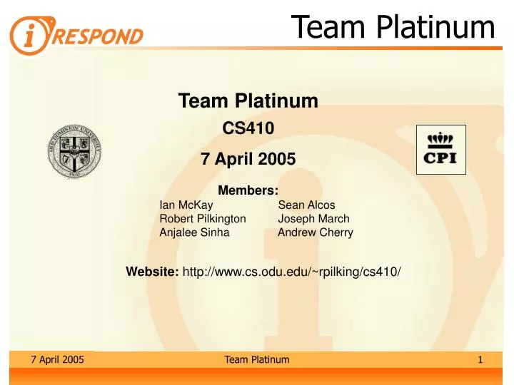 team platinum n.