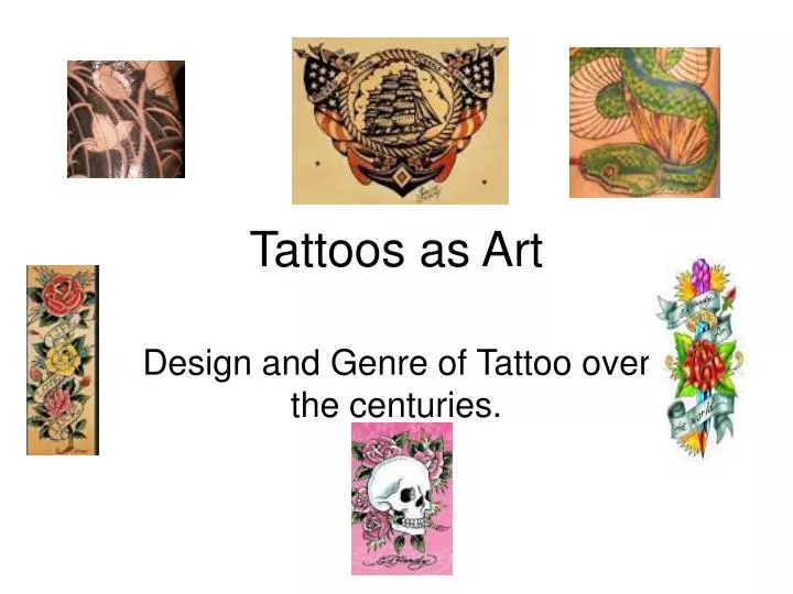 tattoos as art n.