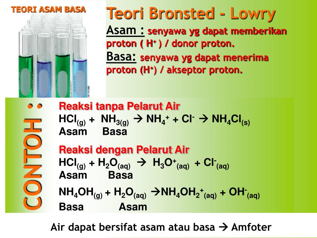 PPT TEORI ASAM BASA PowerPoint Presentation, free download ID5368090