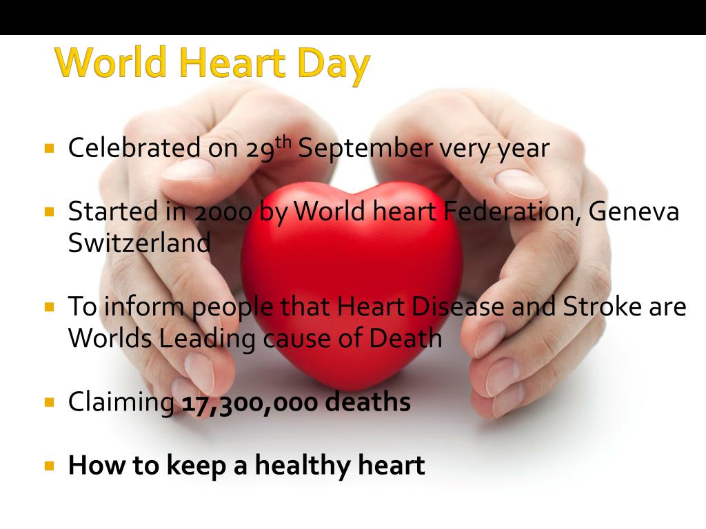 presentation on heart day