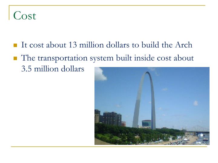 PPT - St. Louis Gateway Arch PowerPoint Presentation - ID:5371040