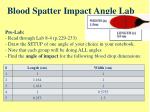 PPT - Blood Spatter & Crime Scenes PowerPoint Presentation - ID:5371326