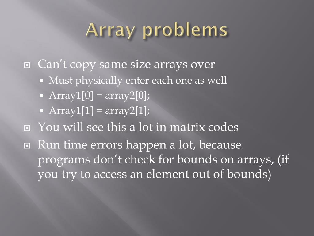 PPT - ARRAYS IN C PowerPoint Presentation, free download - ID:5371947