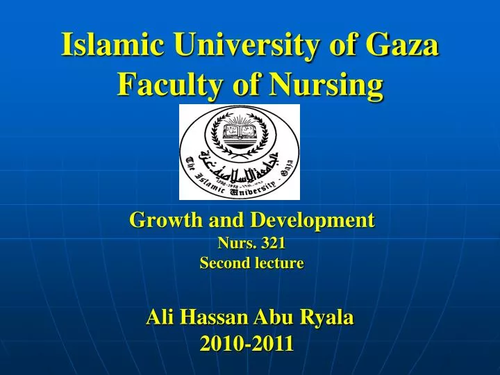 islamic university of gaza faculty of nursing n.